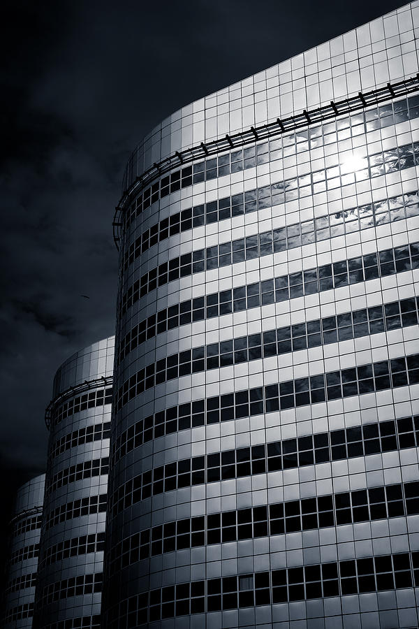 Architecture Photograph - Lines and Curves by Dave Bowman
