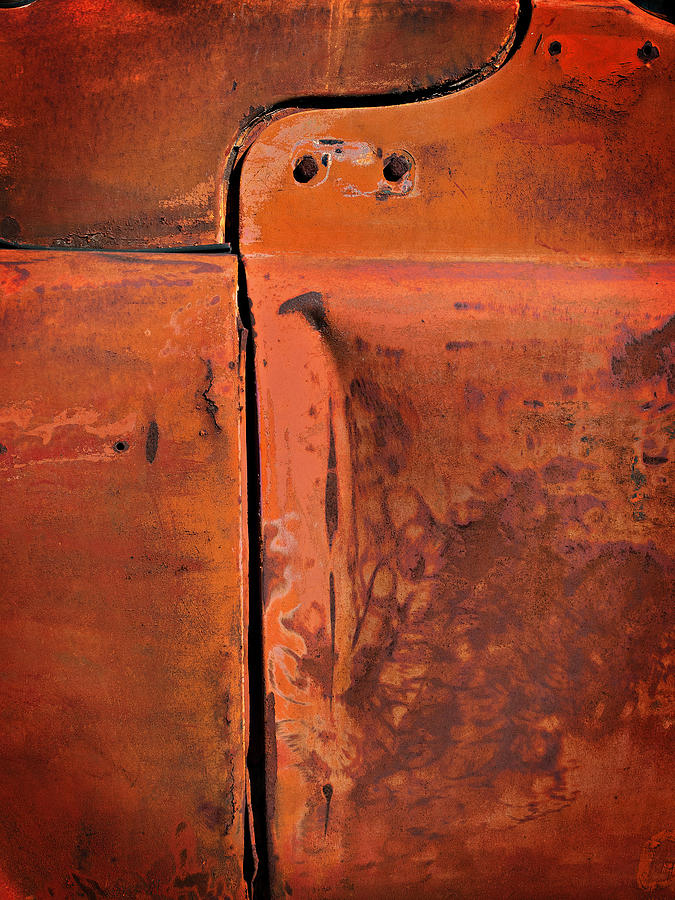 Lines and Patina Photograph by Bud Simpson
