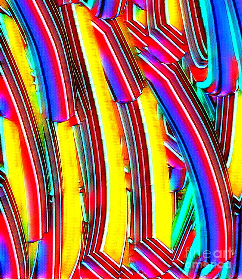 Lines and Stripes  Digital Art by Gayle Price Thomas