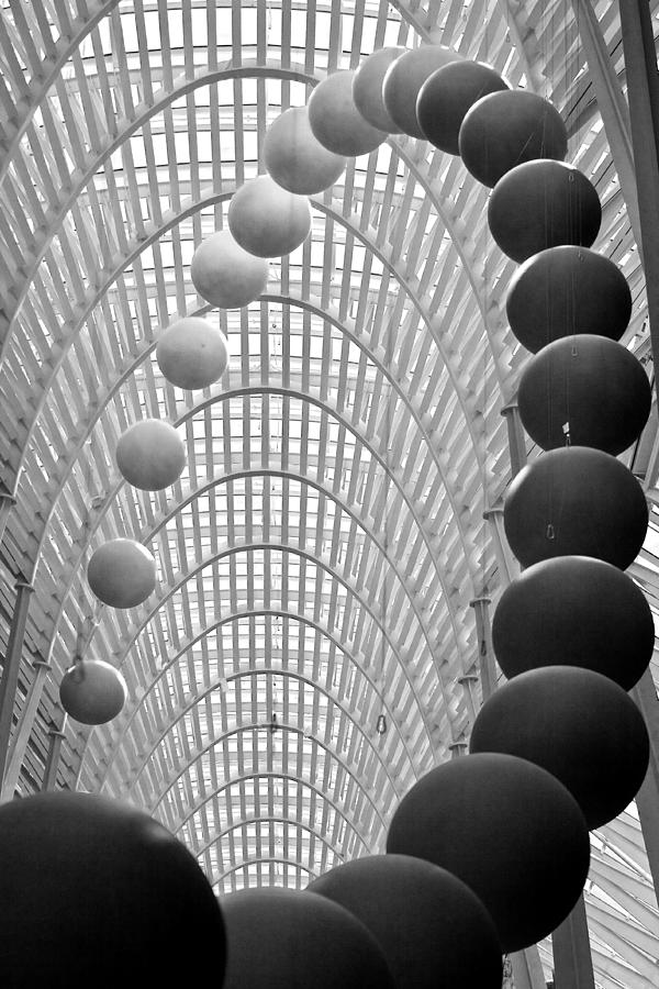 Lines Arcs and Spheres Photograph by Levin Rodriguez