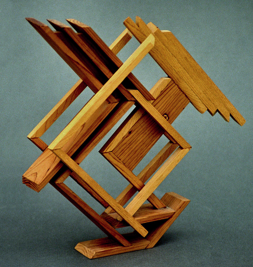 Lines Sculpture by Lonnie Tapia