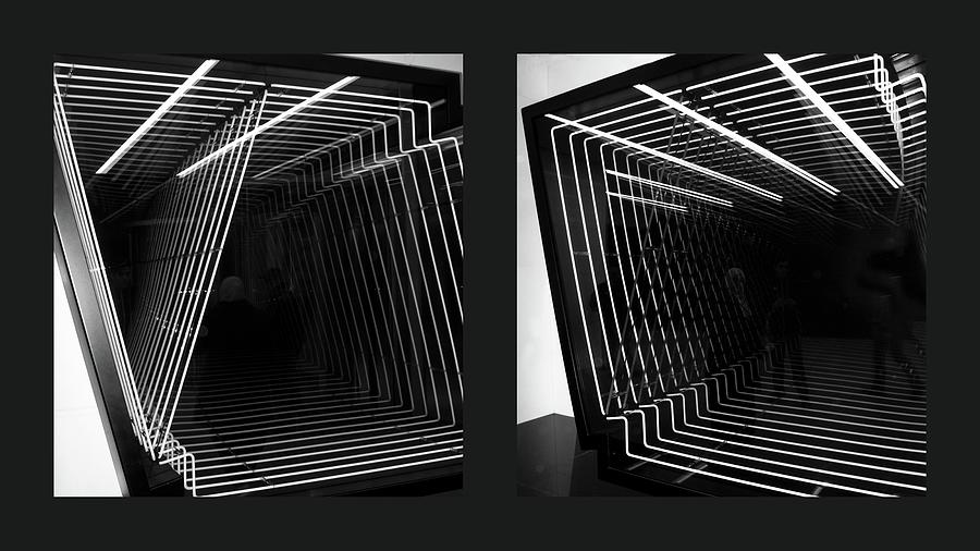 Lines of Light Diptych Photograph by Jessica Jenney