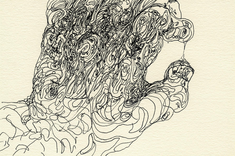 Hand Drawing - Lines - #SS13DW012 by Satomi Sugimoto Hand Drawing - Lines - #SS13DW012 by Satomi Sugimoto