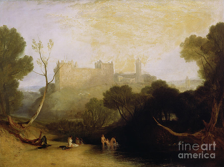Linlithgow Palace Painting by Joseph Mallord William Turner