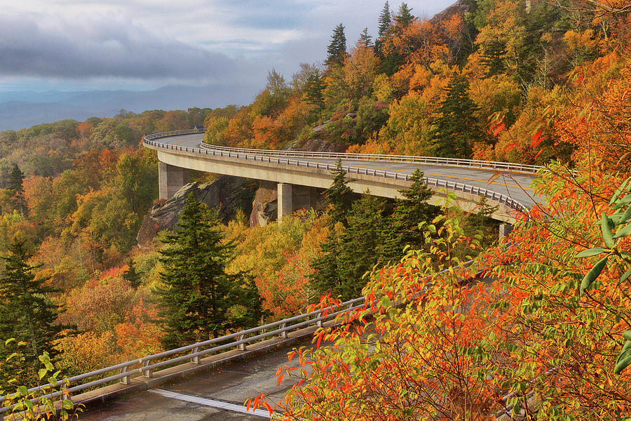 Linn Cove Viaduct Photograph by Claudia Domenig - Fine Art America