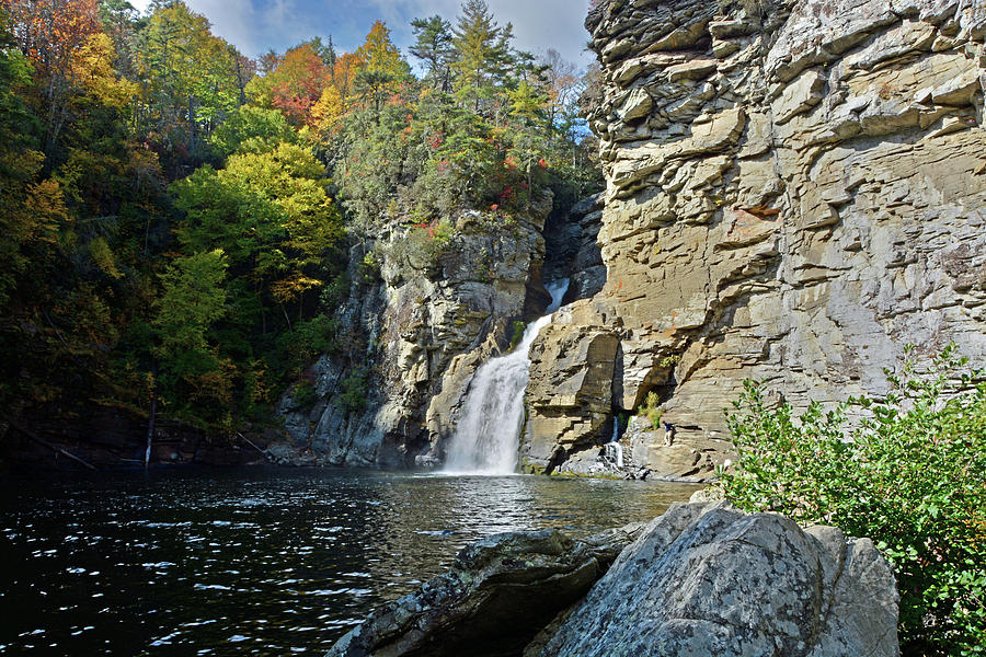 Linville Falls Photograph by Ben Prepelka