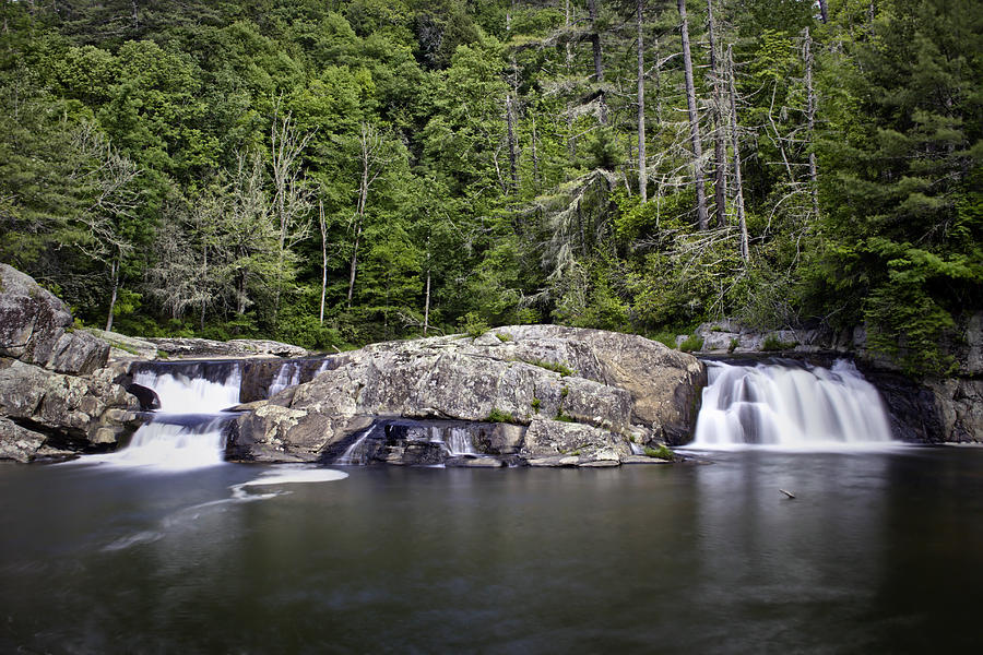 Linville Falls On Memorial Day Photograph by Ben Shields