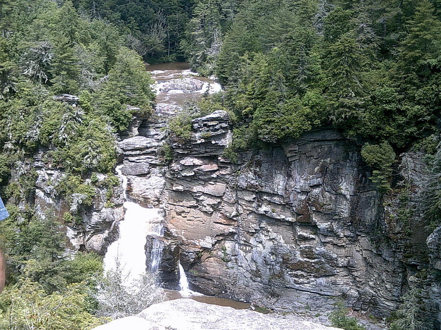 Linville Falls  Photograph by SarahJo Hawes
