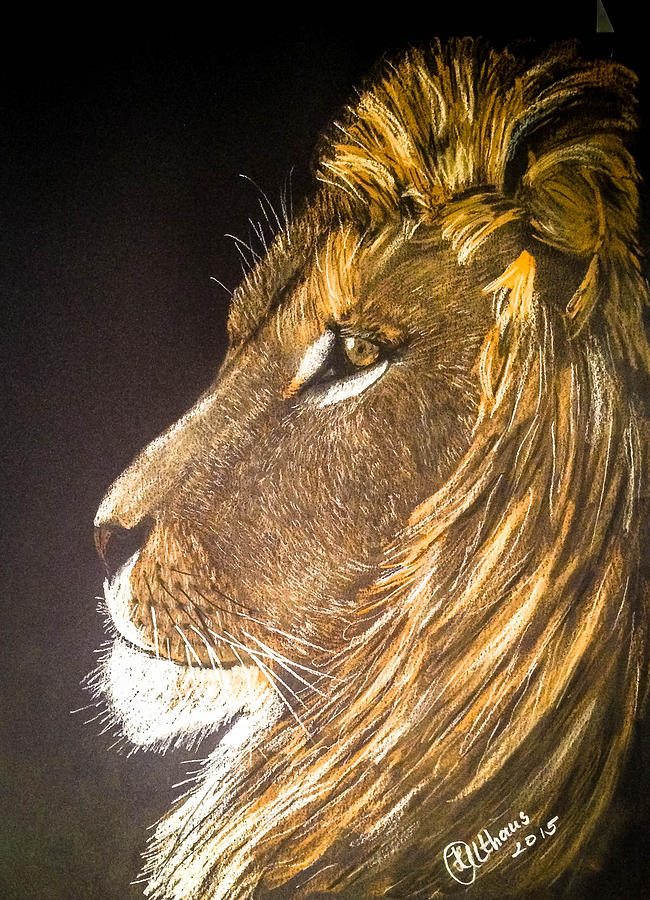 REALTIME How to Draw a LION with COLORED PENCIL | Part One - YouTube