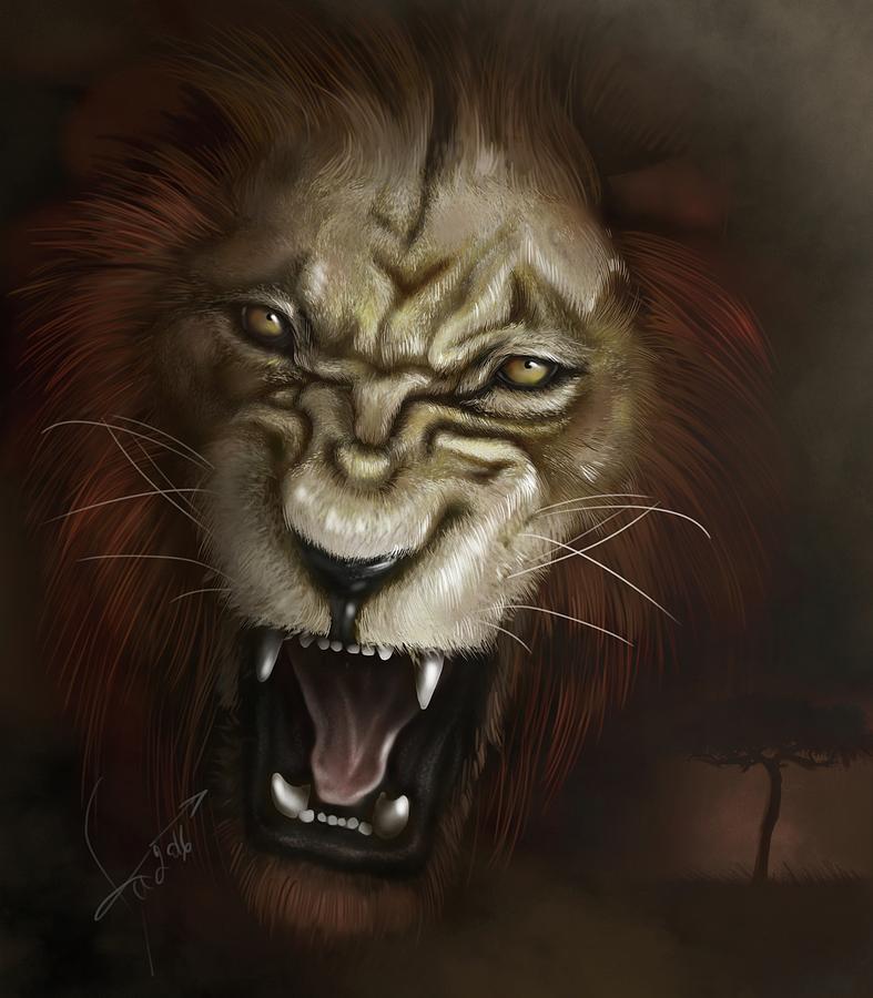 Lion King Digital Art By Silviq Yoncheva Fine Art America 3909