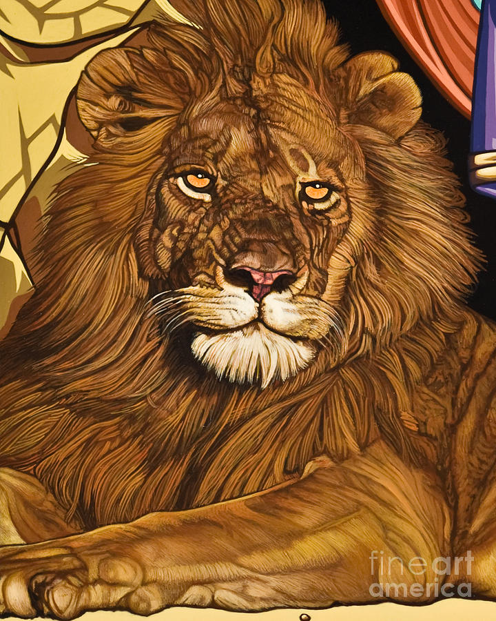 Lion of Judah - LWLIO Painting by Lewis Williams OFS