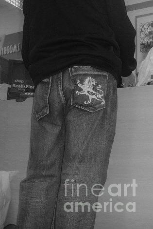 Lion on jeans.......... Photograph by WaLdEmAr BoRrErO