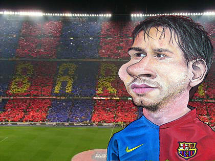 Creating a Colorful Sketch of Messi using a Python Code - PySeek