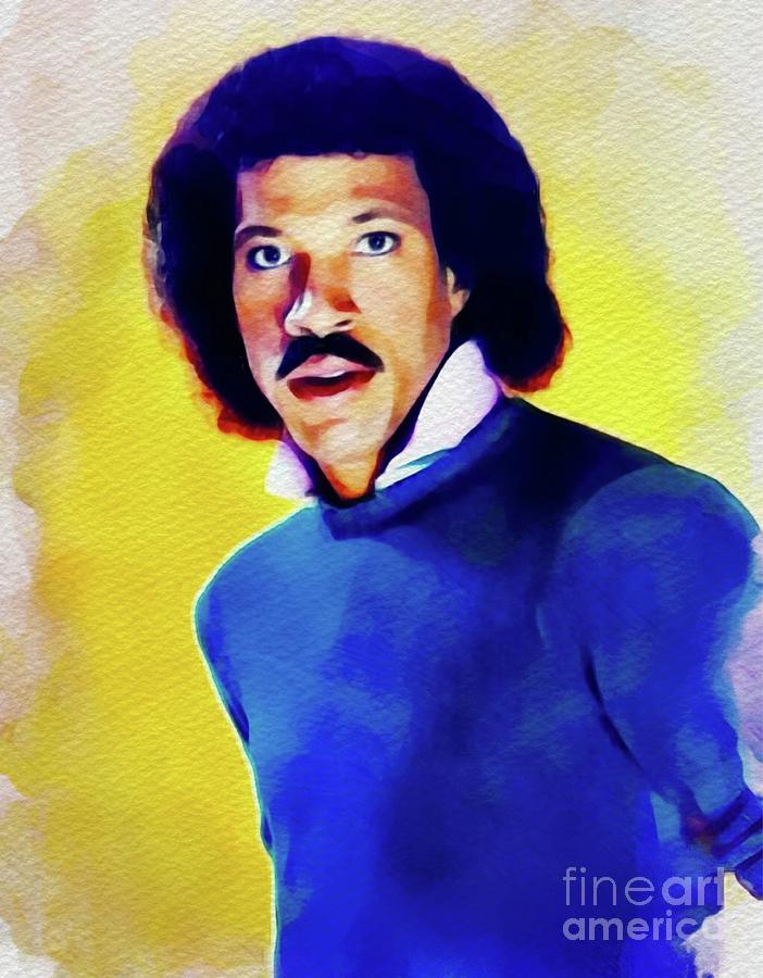 Lionel Richie, Music Legend Painting by Esoterica Art Agency