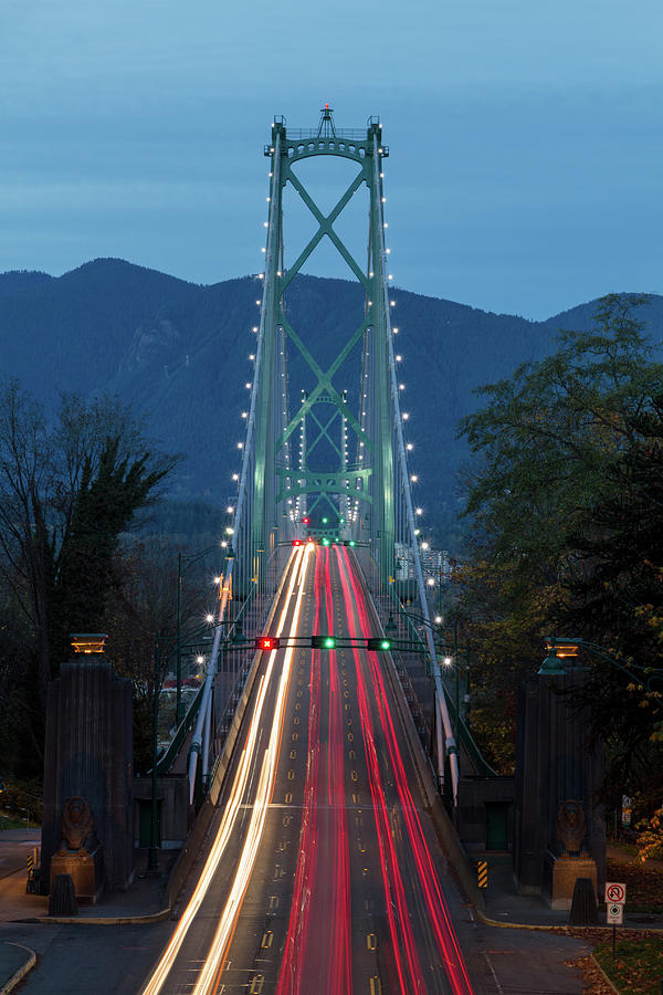 Lions Gate at Rush Hour Photograph by Michael Russell