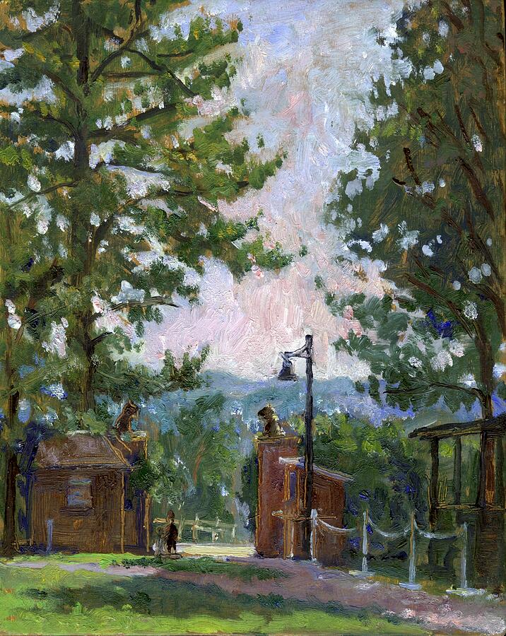 Lions Gate Tanglewood Painting by Thor Wickstrom