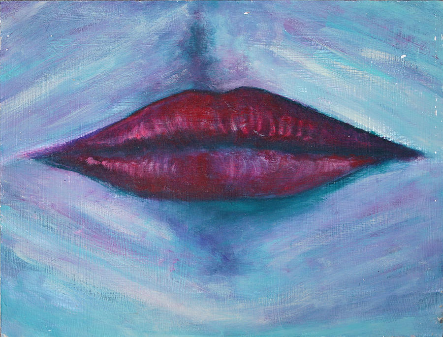 Lips 3 Painting by Will Felix