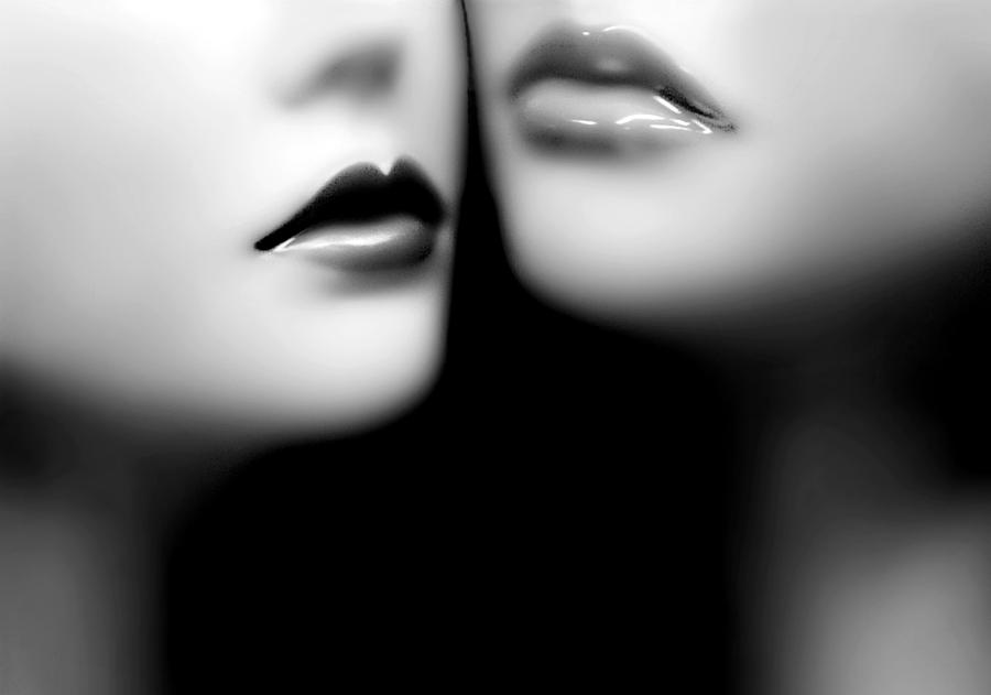 Lips Photograph by Diana Angstadt