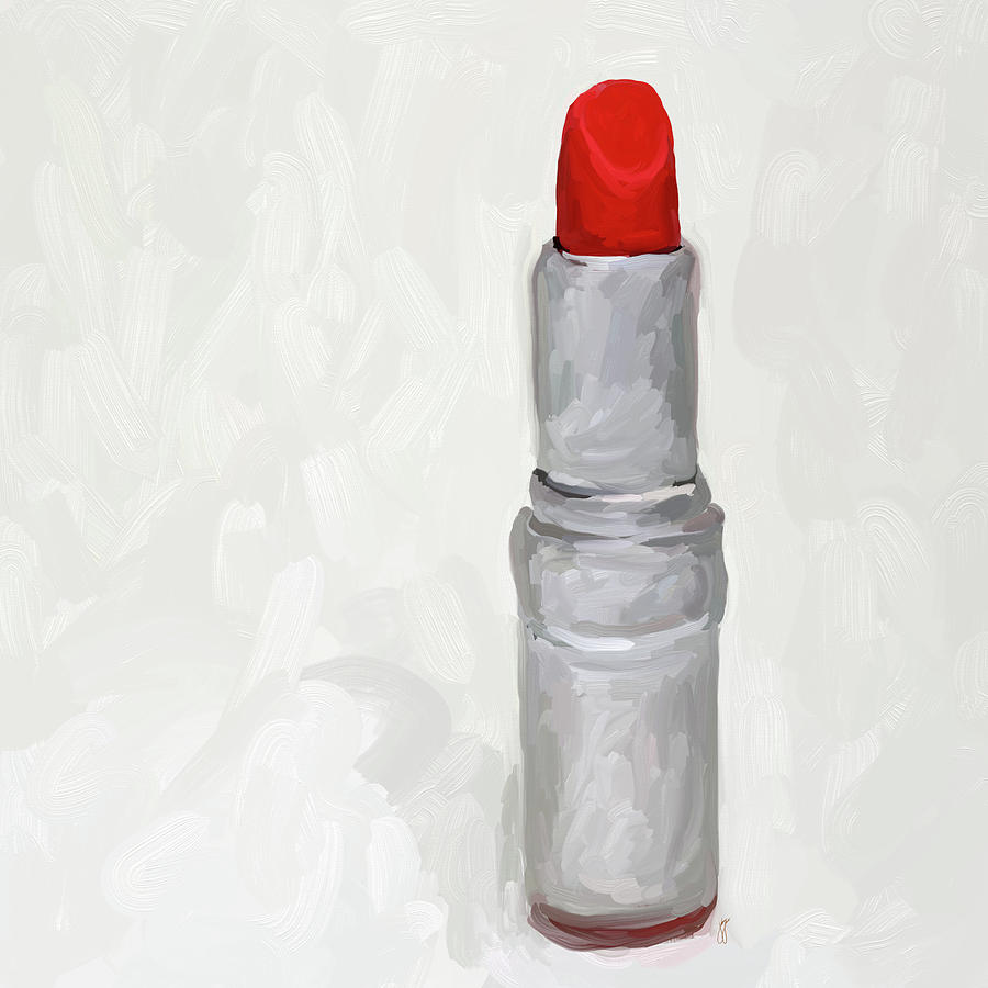 Lipstick I Painting by Jai Johnson