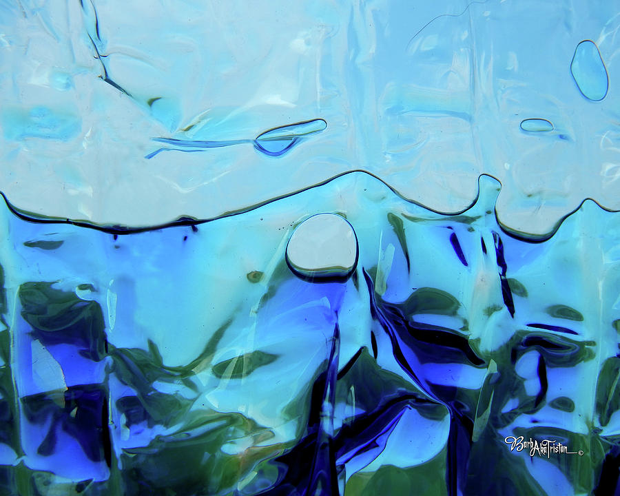 Liquid Abstract  #0059 Photograph by Barbara Tristan