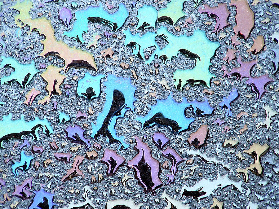 Oil Photograph - Liquid Color 1 by Mark Fuller