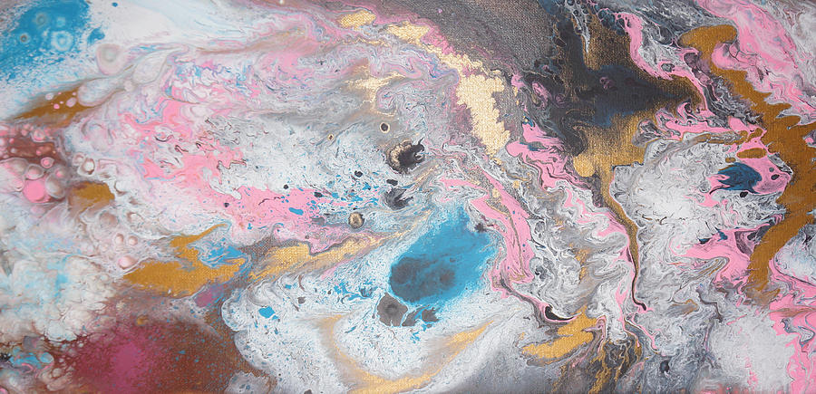 Liquid Nebula No 2  Painting by Celestial Images