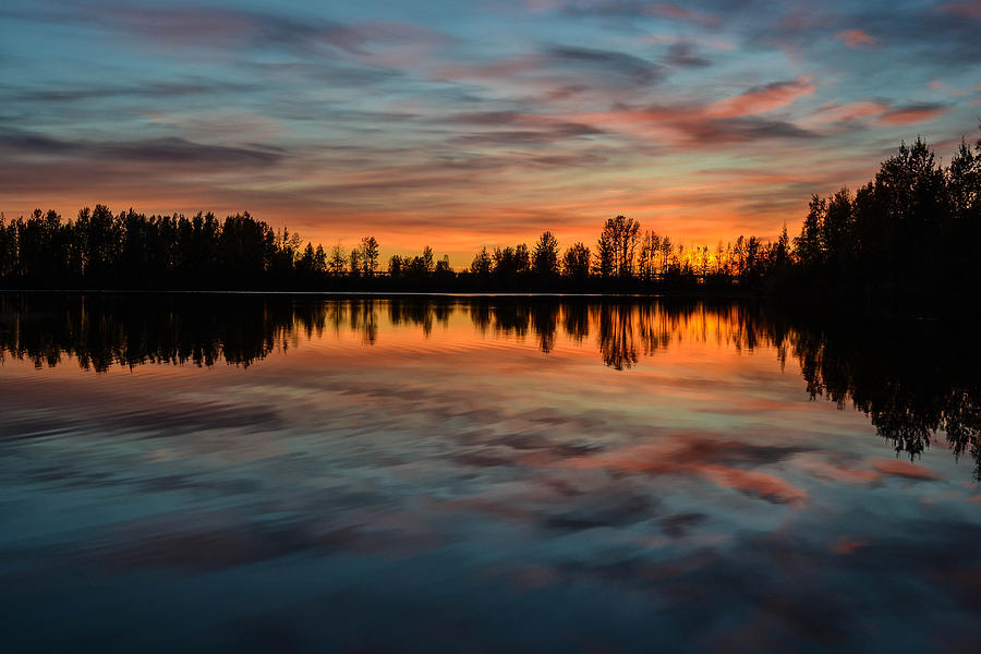 Liquid Sunset Photograph by Jody Partin
