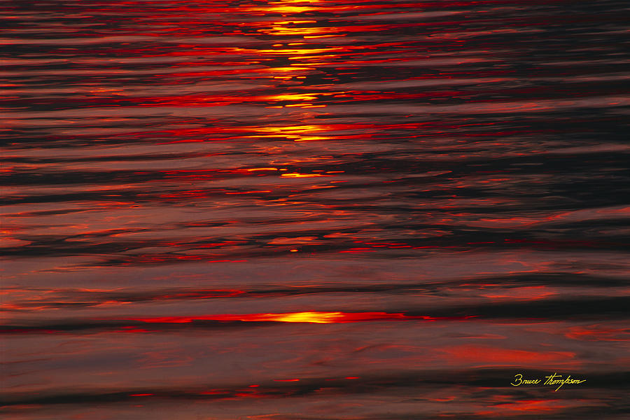Lake Geneva Photograph - Liquid Sunset - Lake Geneva Wisconsin by Bruce Thompson Lake Geneva Photograph - Liquid Sunset - Lake Geneva Wisconsin by Bruce Thompson