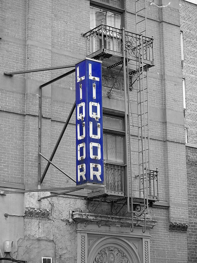 Liquor Store NYC Photograph by Richard Reeve