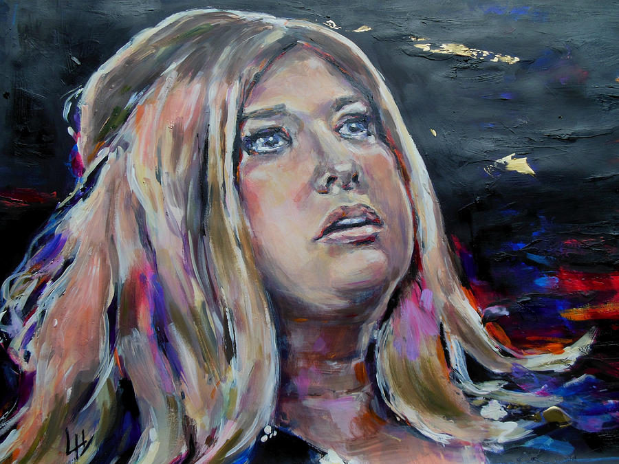 Lisa Martin - Its Adele Painting by Lucia Hoogervorst