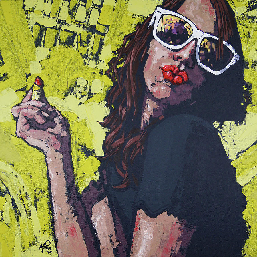 Lisa Painting by Micah Krock - Fine Art America