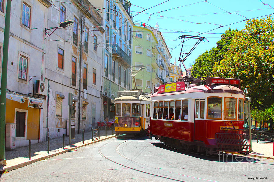 Lisbon Photograph by Carey Chen