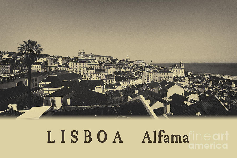 Lisbon panorama 4 Photograph by Rudi Prott