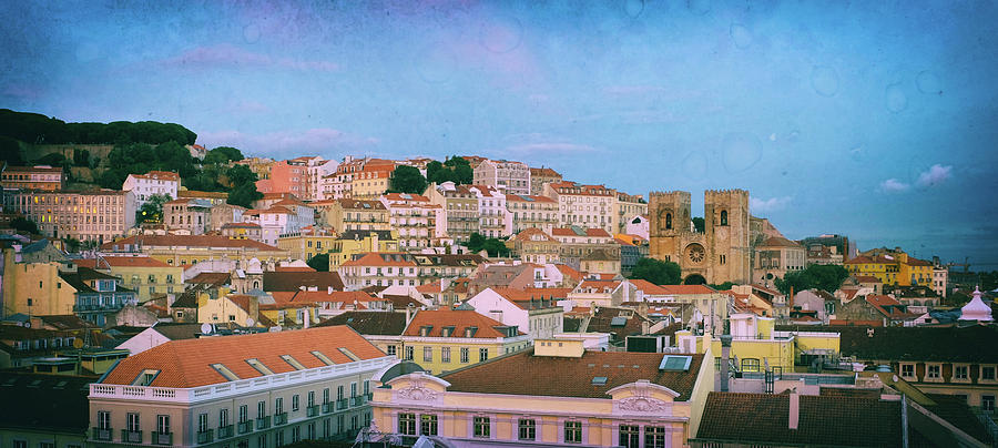 Lisbon Panorama Photograph by Carlos Caetano