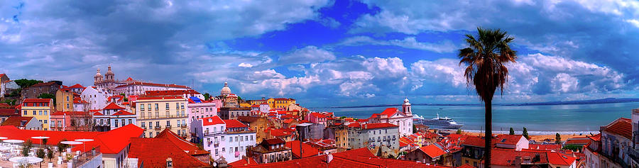 City Photograph - Lisbon Panorama by Mountain Dreams