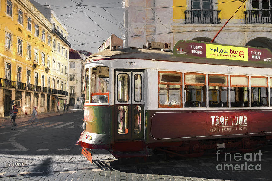 Lisbon Tram, Portugal Photograph by Philip Preston