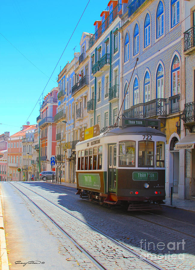 Lisbon Trams Photograph