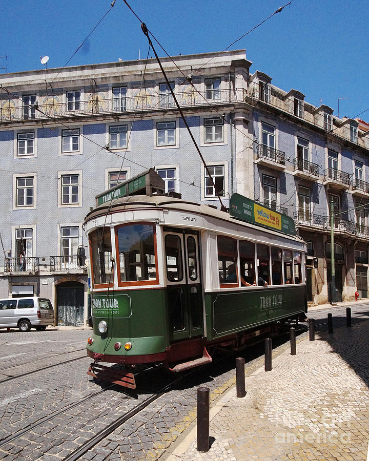 Lisbon tramway 2 Photograph by Rudi Prott
