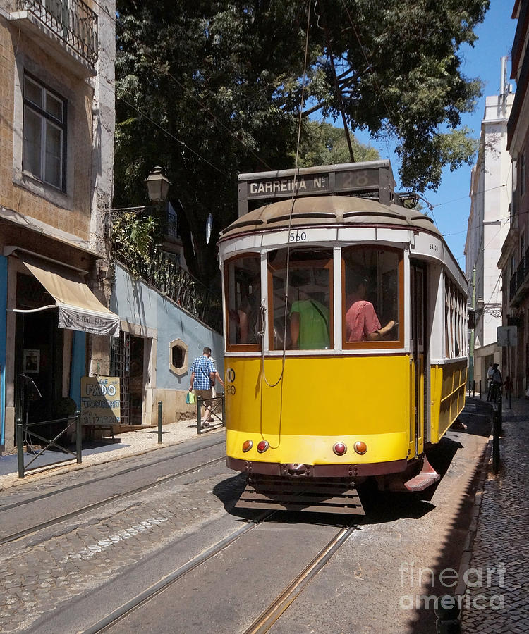 Lisbon tramway 3 Photograph by Rudi Prott