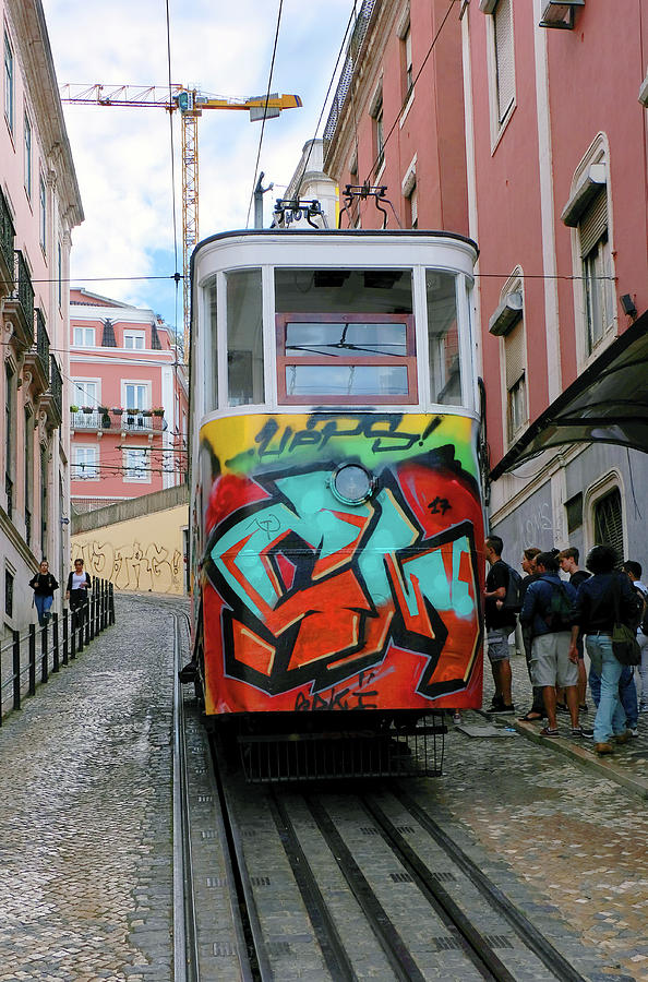 Lisbon Trolley - Portugal Photograph by Madeline Ellis
