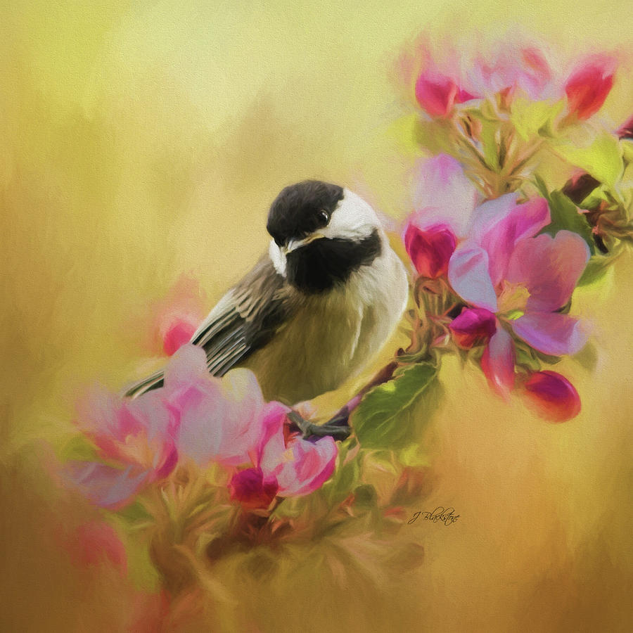 Listen To Your Heart - Songbird Art Painting by Jordan Blackstone
