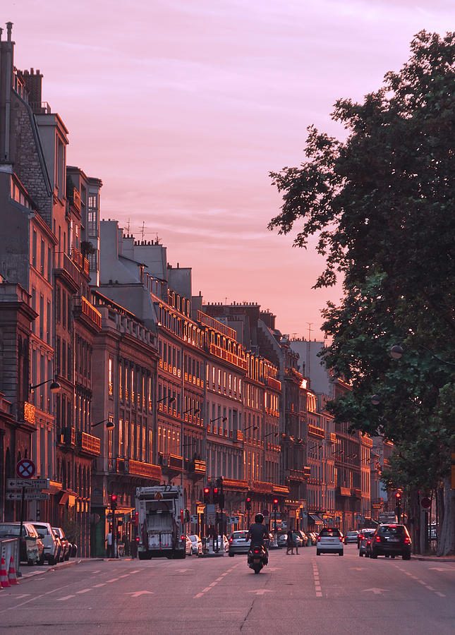 Lit Copper in Paris Photograph by Steven Maxx