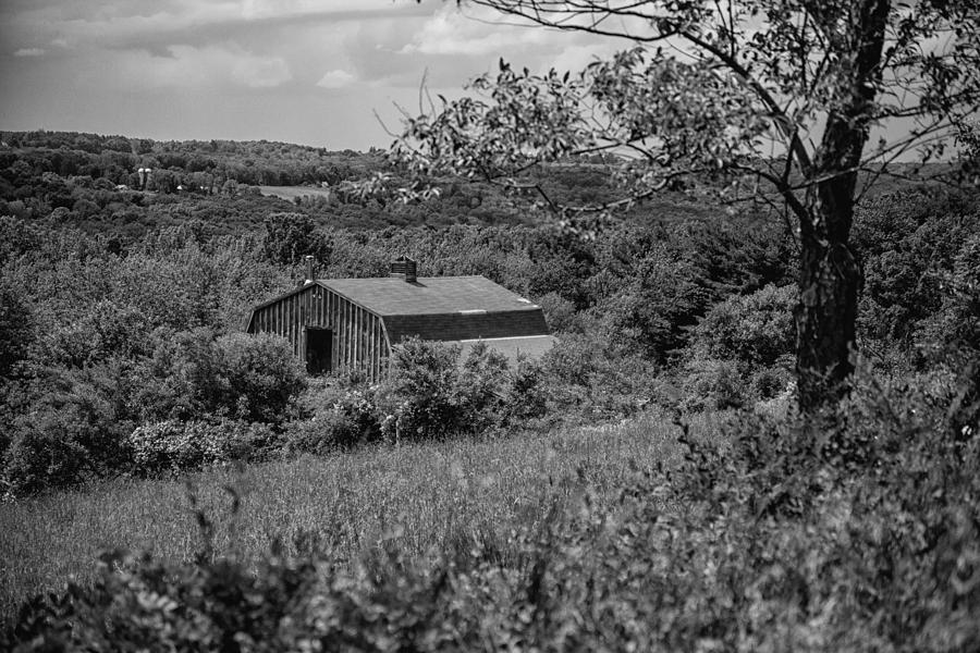 Black And White Photograph - Litchfield Hills by Karol Livote