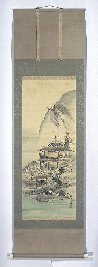 Literati In A Landscape, Kishi Ganku, C. 1800 - C. 1830 Painting