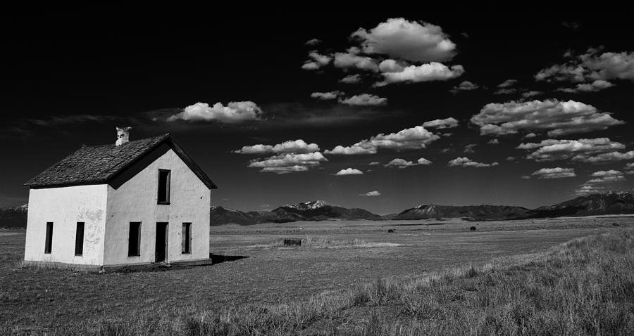 Little Abandoned House on the Prairie Photograph by Rand Ningali