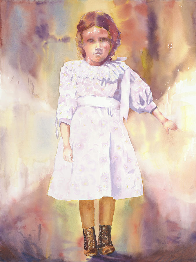 Little Anna Painting by Tara Moorman