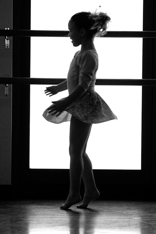 Sports Photograph - Little Ballerina by Jill Reger