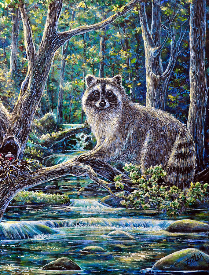 Little Bandit Painting by Gail Butler