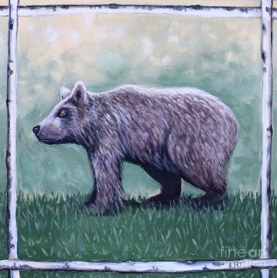 Little Bear Painting by Elizabeth Robinette Tyndall