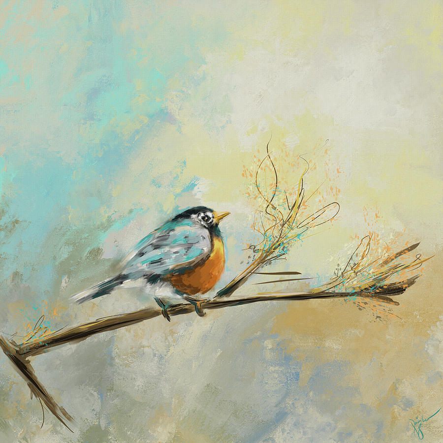 Little Bird 3473 Painting by Jai Johnson